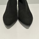 Everlane  Knit Leather Trim Glove Booties Black Size 5.5 stretchable Photo 3