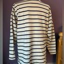 Needle & Thread Vintage Needle & Threads Black & White Striped Women’s Sweater size Medium Books Photo 3