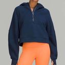 Lululemon  Scuba Oversized Half Zip Hoodie Mineral Blue Photo 0