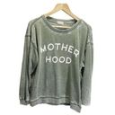 Pink Lily Women's Mother Hood Printed Graphic Sweatshirt L Green Photo 0