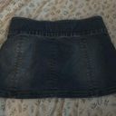 FashioNova Jean Mini Skirt Photo 0