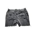 Lees Vintage Black Denim Cutoff Shorts 36 Waist Photo 2