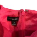 Talbots  Women's Size 12 Pink Sleeveless Sheath Knee Length Dress Photo 3