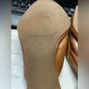 Vera Pelle Authentic Italian leather  slip on heels with stitching Size 8.5 Photo 8