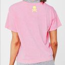 SoulCycle  Mineral Wash Soul Boxy Pink Crop Photo 1