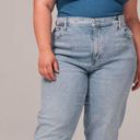 Abercrombie & Fitch Curve love Ultra High Rise 90s Straight Jean Photo 0