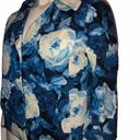 Rafaella  blue floral blazer Photo 2