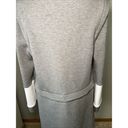 BCBGMAXAZRIA  Convertible Detachable Open Jacket Size Small Grey Casual Photo 7