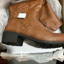 st. john's bay  WOMENS DEXMORE BLOCK HEEL RIDING BOOTS Size 11W Photo 4