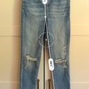 American Eagle  Jeans Womens Curvy Super High Rise Jegging Stretch Ripped Size 6 Photo 4