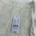 J. Galt BRANDY MELVILLE  Dana Cream Pleated Skort Size M Photo 4