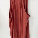 Theory  100% Cotton High Neck Halter Side Slit Relaxed Tank Top Size S Photo 1