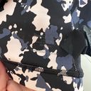 Sweaty Betty - Circuit Sports Bra Black Mini Camo Athletic Running Medium Support Photo 5