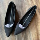 JustFab  Krissy Pointed Toe Ballet Flat Black Size 8 Photo 7