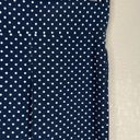 Ralph Lauren  Capri Legging Sz Small Navy/White Polka Dot High Rise Crop Photo 2