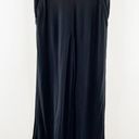 Aritzia Wilfred  Faun Wide Leg High Rise Trouser Dress Pants Black Medium Photo 2