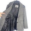 Guess Y2K  black tweed blazer jacket elbow patches Photo 6