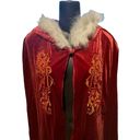 Disney  Red Beauty And The Beast Winter Hooded Cape Photo 1