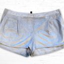 BCBG Maxazria Phillipa Vegan Suede Shorts in Moss Gray Size Large Hot Pants NWT! Photo 2