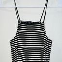 Brandy Melville Black White Abigail Striped Tank Dress Photo 1