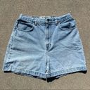 Gloria Vanderbilt Vintage 90s high rise bareback wide leg mom jean shorts  Photo 0