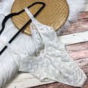 One Piece Vintage 80’s white laced  lingerie Photo 3