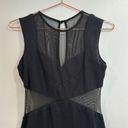 B Darlin  Black Mesh Mini Dress size 7/8 Photo 1