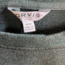 Orvis  WOMENS MEDIUM GREEN LONG SLEEVED PULLOVER SWEATSHIRT Photo 2