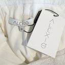 Alexis  Joelle White Lace Sheer Long Sleeve Wedding Bridal Boho Maxi Dress Small Photo 11