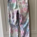 Dickies  Womens Tie Dye Custom Pants Size 28x27 Streetwear Reworked Festival Y2K Photo 7