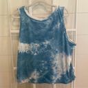 Tie Dye Athletic Tank Top Blue Size XXL Photo 4