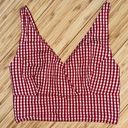 John Galt Gingham Crop Top Photo 0