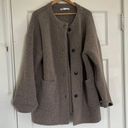 ZARA Oversized Cardigan Coat Photo 0