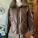 BCBGeneration Bcbg GENERATION drop shoulder short duvet puffer jacket faux fur lined Photo 6