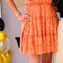 Trixxi Mini Summer Dress Orange Photo 0