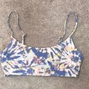 Tilly's swimsuit bikini top tie-dye with cutout Photo 0