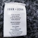 John + Jenn  grey zipper sweater XS Photo 5