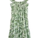 Abercrombie & Fitch  Ruffle Sleeve Poplin Midaxi Dress Green Floral Small New Photo 10