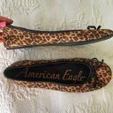 American Eagle NWOT  Leopard Ballet Flats With Bow Shoes Size 9 Photo 0