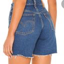 Levi's Premium 501 Mid Thigh Distressed Denim Jean Shorts: Charleston Picks Wash Photo 9