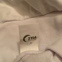 Zyia  Active Sweatshirt Full Zip White Women’s Small Photo 2