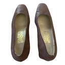 Salvatore Ferragamo  Brown Block Heels Size 8.5 Photo 3