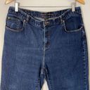 Krass&co Lauren Jeans  Womens Classic Straight Leg Jeans Denim Dark Wash Blue Size 14W Photo 1