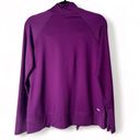 Danskin  Now - Purple Semi-Fitted Zip Up - Sz. L Photo 1