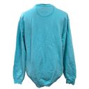 Zyia  Active Hustle & Heart Logo Sweatshirt Port & Co Size Medium Blue RARE Photo 3