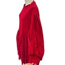 Krass&co Ivy City . Short Cosette Dress in Red Tulle Plus Size 2X Photo 6
