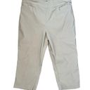 kim rogers  Tummy Control Millennium Khaki Capri Pants Size 14 Photo 5