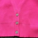 Helmut Lang  Hot Pink Cardigan Photo 1