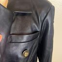 London Fog  100% leather jackets with beautiful look alike, coin designed buttons Photo 4