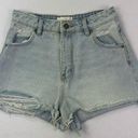 Rolla's NWT Rolla’s dusters high rise distressed slim jean denim shorts size 25 Photo 0